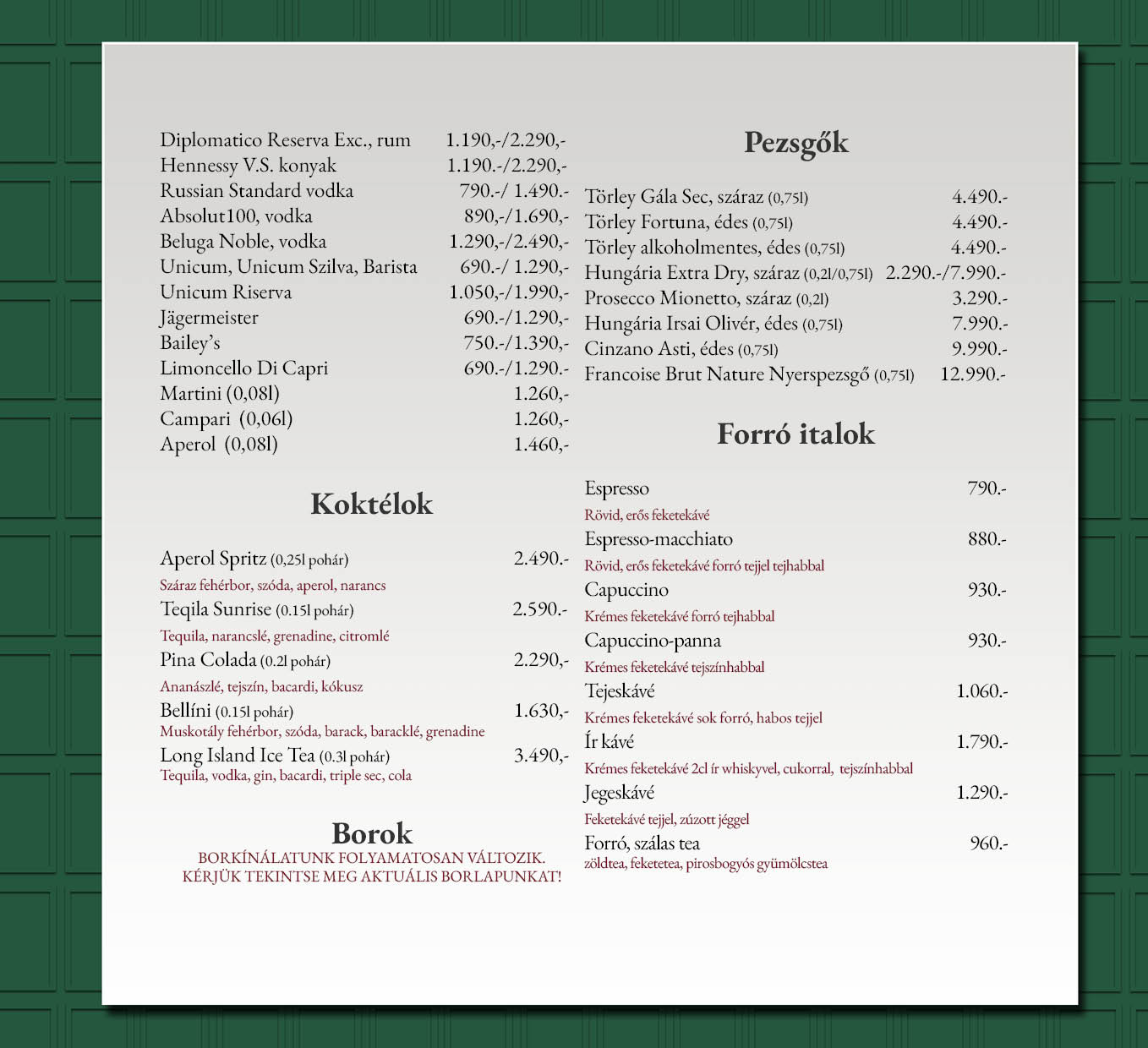 Etlap terv 2025091223